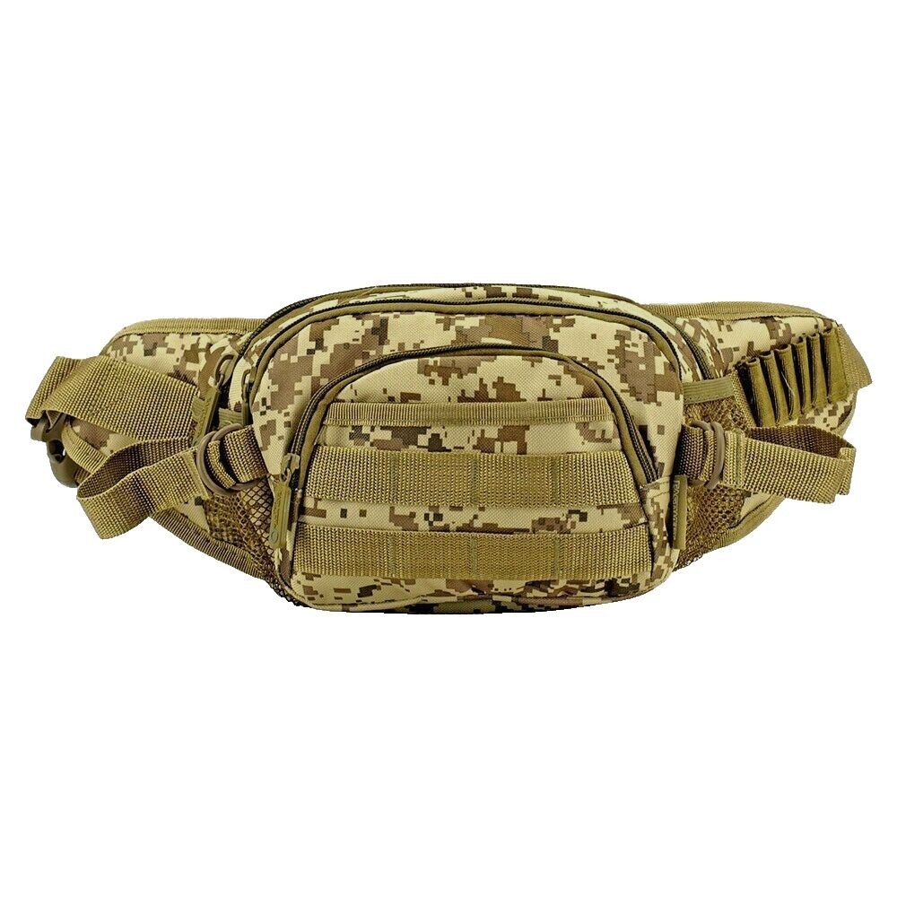 NWT EastWest Adjustable Strap & Security Pocket TACTICAL Belt Waist Bag 19.5x7x4